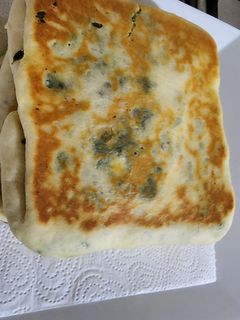 صورة لوصفة مطبق او اقراص الزعتر الاخضر 😋🤤🌺
