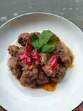 Bola Daging Sapi Saus Tiram