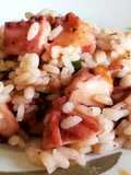 Risotto con Tentacoli di Seppie