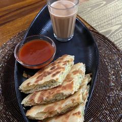 Mugalai Anda Paratha A picture of Mugalai Anda Paratha.