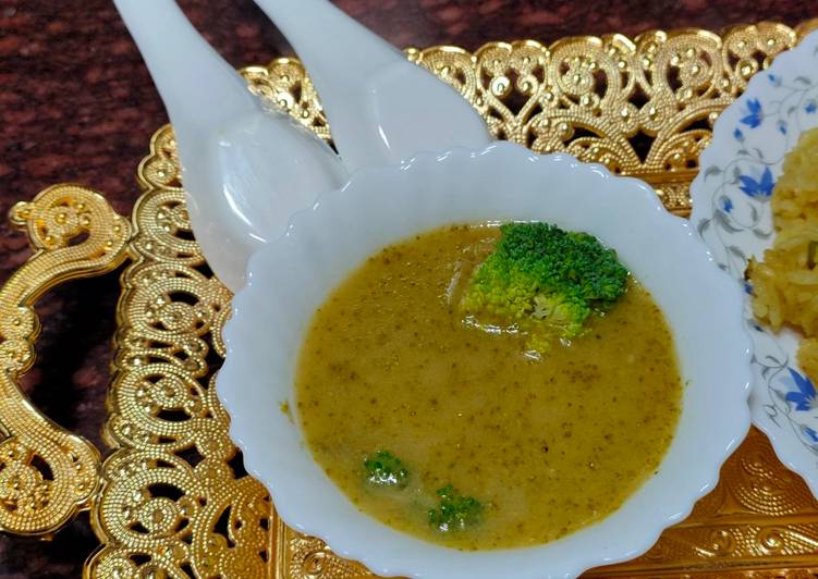 How to Prepare Homemade Broccoli soup
