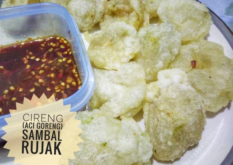 Langkah Mudah untuk Membuat Cireng (Aci Goreng) Sambal Rujak yang Sempurna