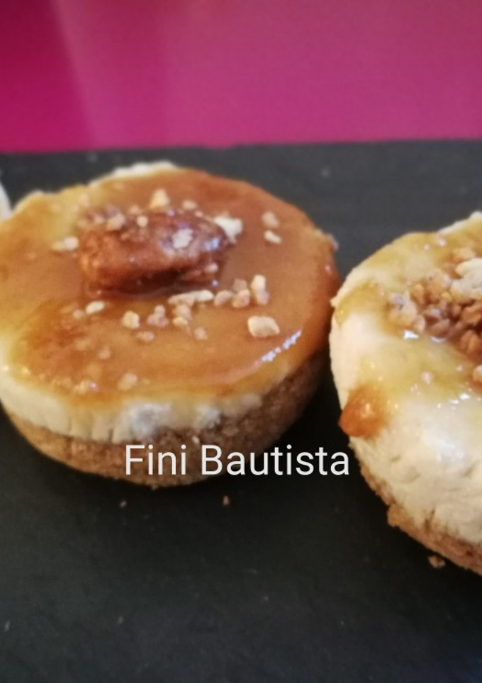 Una foto de Saludable cheesecake de almendra