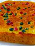Semolina mango cake