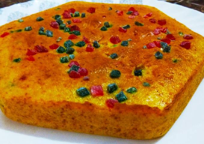 Recipe of Quick Semolina mango cake