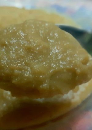 Una foto de Potaje o puré de guisantes secos o Split Pea Soup