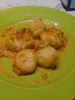Una foto de Ñoquis rellenos