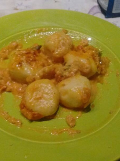 Una foto de Ñoquis rellenos