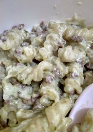 Foto resep Pasta Bayam dengan Saus Krim