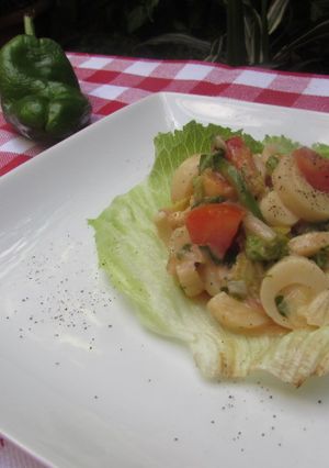 Una foto de Cóctel de palmito (vegetariano)