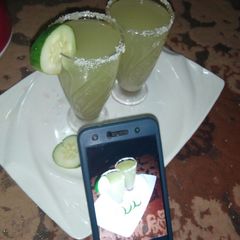 A picture of Cucumber and ginger drink.
