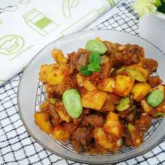 A picture of Sambel Goreng Kentang Ati Ayam.