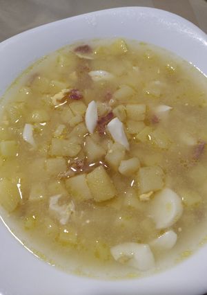 Una foto de Sopa de patatas de la abuela