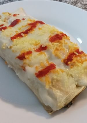 Una foto de Canelones de acelga 🥬