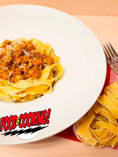 Una foto de Tagliatelle alla Bolognese