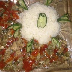 A picture of Chicken chauman.