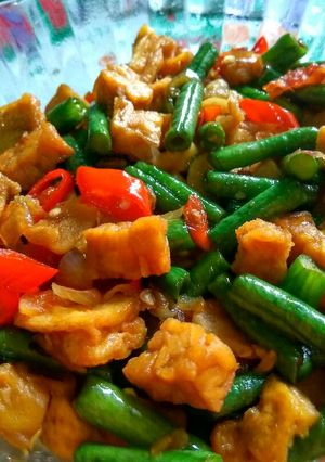 Foto resep Oseng-oseng Kacang Teriyaki