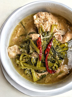 A picture of Northern Thai Mustard Greens Soup.