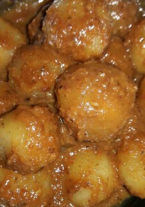 Foto resep Cilok bumbu pecel