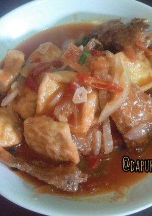 Foto resep Asam manis tahu dan ikan