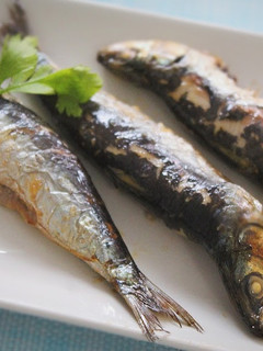 Una foto de Sardinas al horno en parrilla