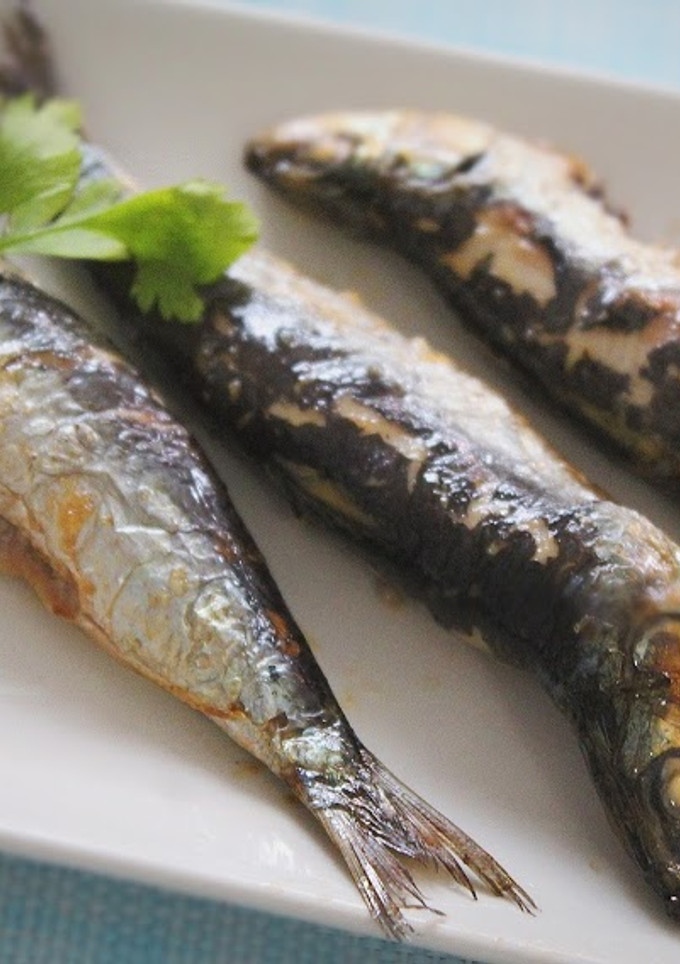 Una foto de Sardinas al horno en parrilla
