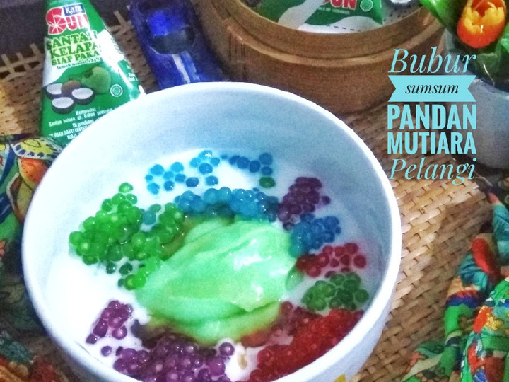 Cara Gampang Menyiapkan Bubur Sumsum Pandan Mutiara Pelangi Praktis