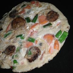 A picture of Plantain fritata.