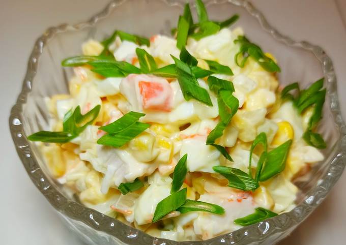 Салат з крабовими паличками
