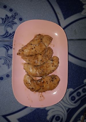 รูปของ อกไก่ย่างพริกไทยดำ