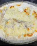 Brótola a la Crema de Roquefort
