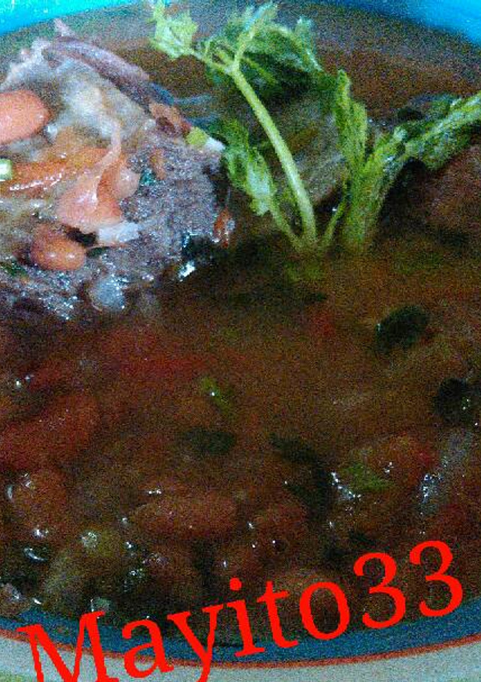 Una foto de Frijol con hueso