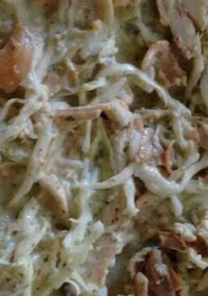 Una foto de Ensalada de pechuga de pollo rostizado
