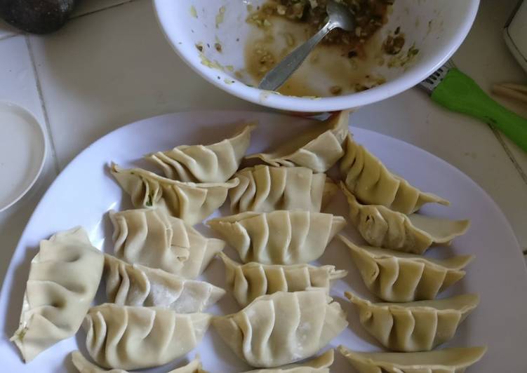 Resep Chicken Mushroom Gyoza Anti Gagal