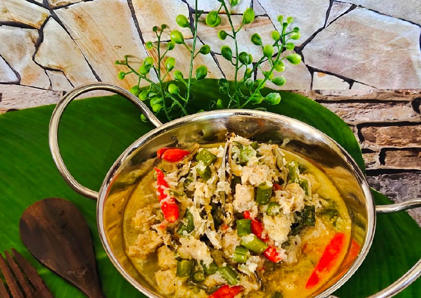 Sayur Oblok Oblok Kacang Panjang Tempe