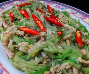 Resep Populer Oseng labu siam tempe Ala Restoran Resep Populer Oseng labu siam tempe Ala Restoran