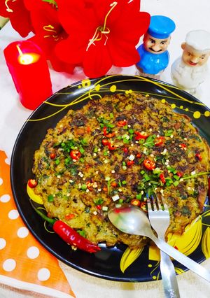 স্প্যানিস ওমলেট(Spanish omlette recipe in Bengali) রেসিপির প্রধান ছবি