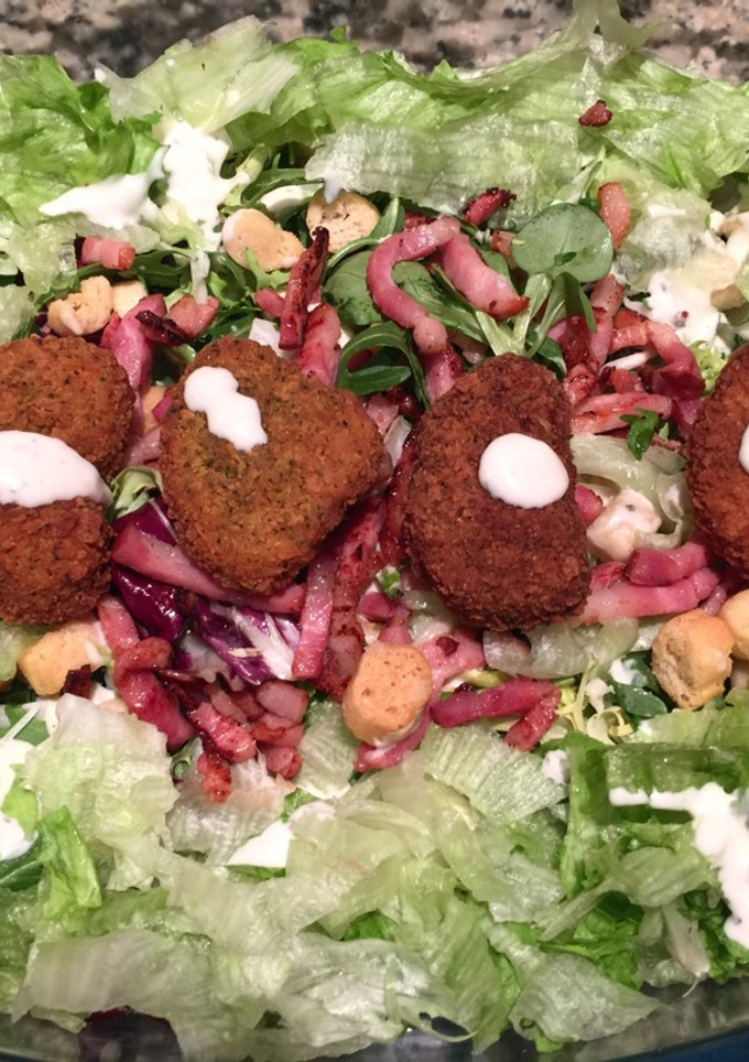 Una foto de Ensalada césar