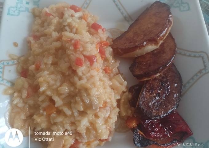 Risotto vegano con hongos Receta de Vic Ottati ?- Cookpad