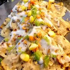 A picture of Pizza papad.