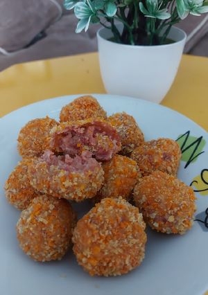 Foto resep Kornet bola keju