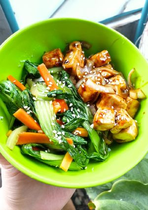 Foto resep Tofu Teriyaki Bowl