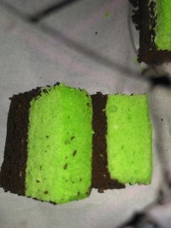 Foto resep Brownies Amanda pandan coklat mantap
