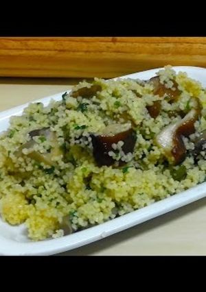 Foto principal de Cous cous con setas (estilo hindú)