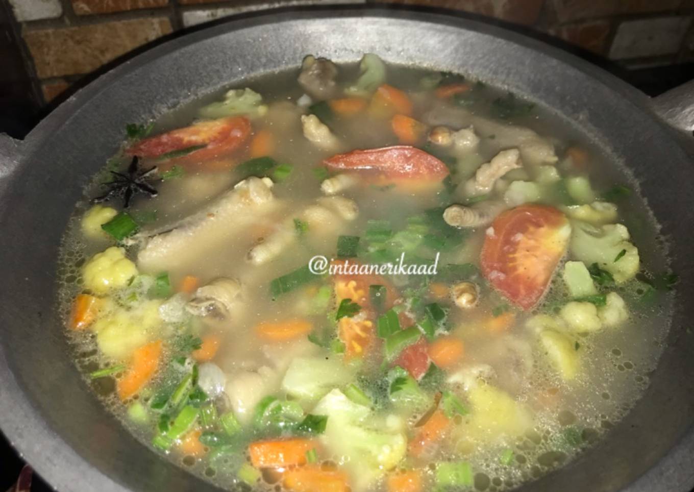 Sop ceker ayam