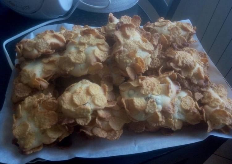 Biscotti con cornflakes