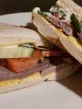 My leftovers roast beef sambo