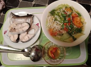 Hình của món Canh chua cá basa.