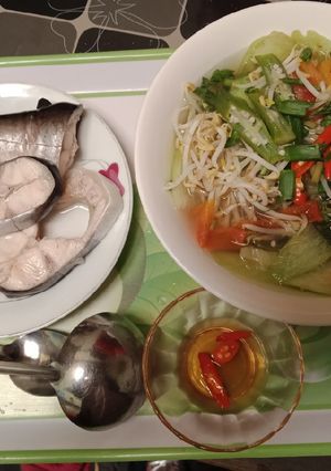 Hình của món Canh chua cá basa.