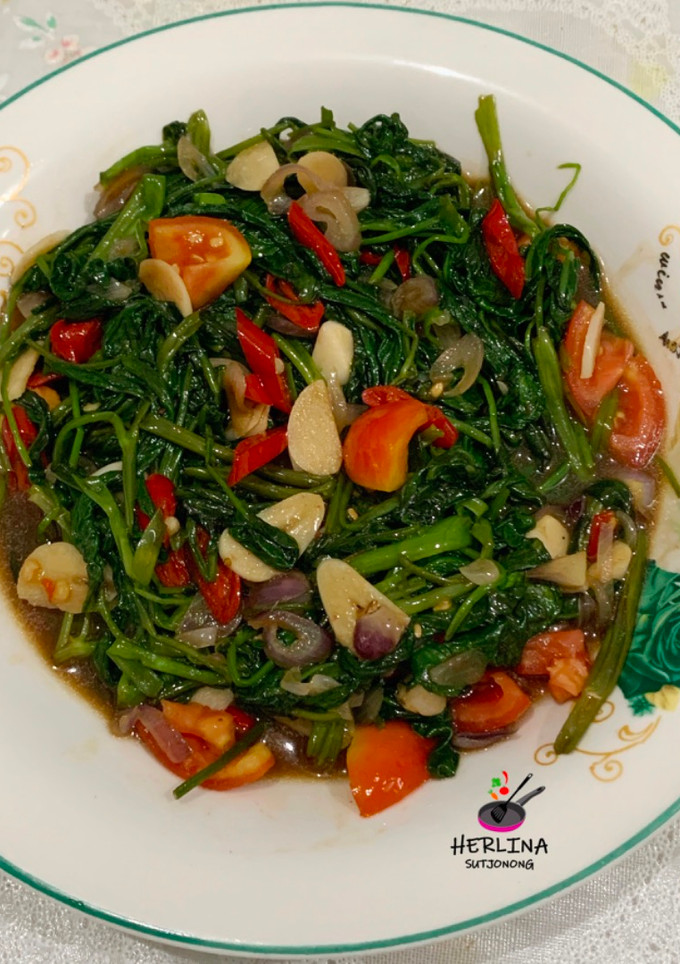 Foto resep Tumis Kangkung Terasi